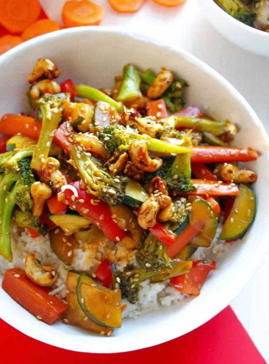 Honey Vegetable Stir Fry