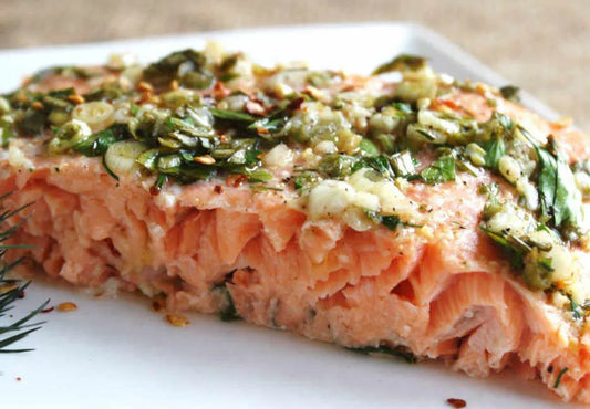 Honey Baked Salmon or Trout