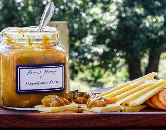 Forest Honey & Kamokamo Relish