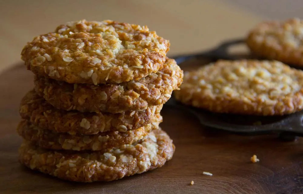 Honey Anzac Cookies