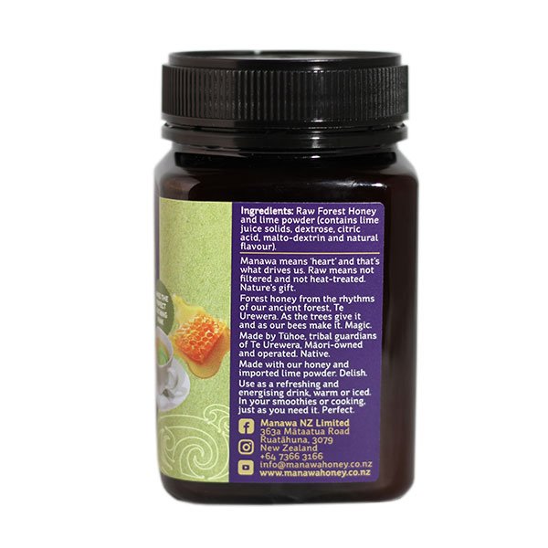 Raw Forest Honey & Lime Infusion 500g