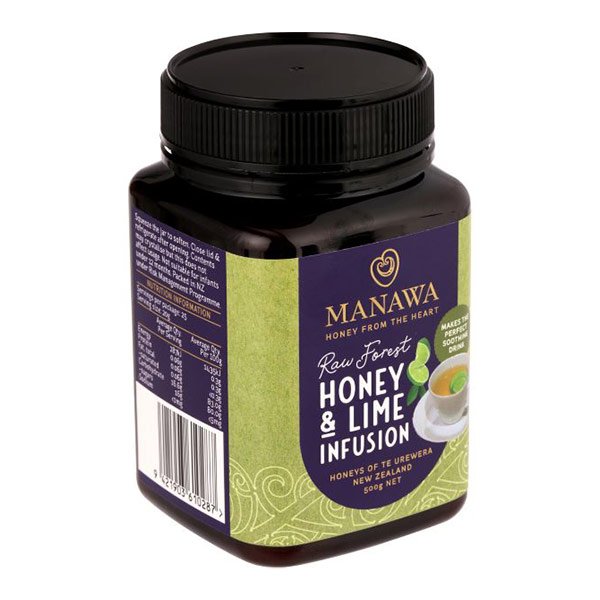 Raw Forest Honey & Lime Infusion 500g