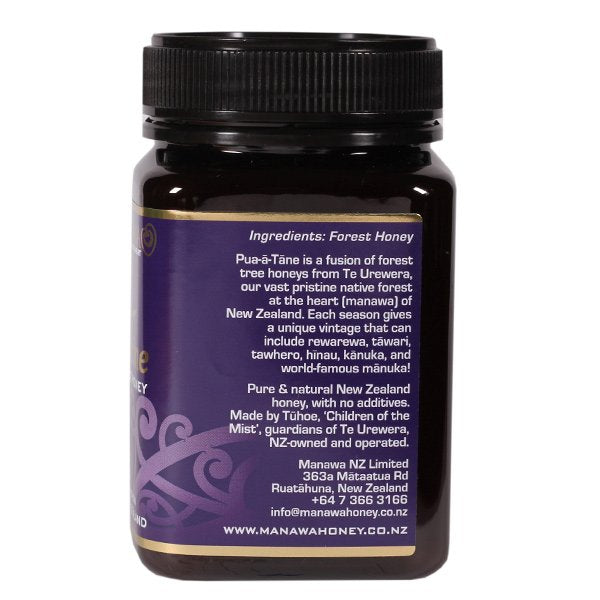 Pua-ā-Tāne Wild Forest Honey 500g